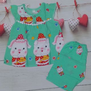 Combo 4 bộ bé gái 13 kg