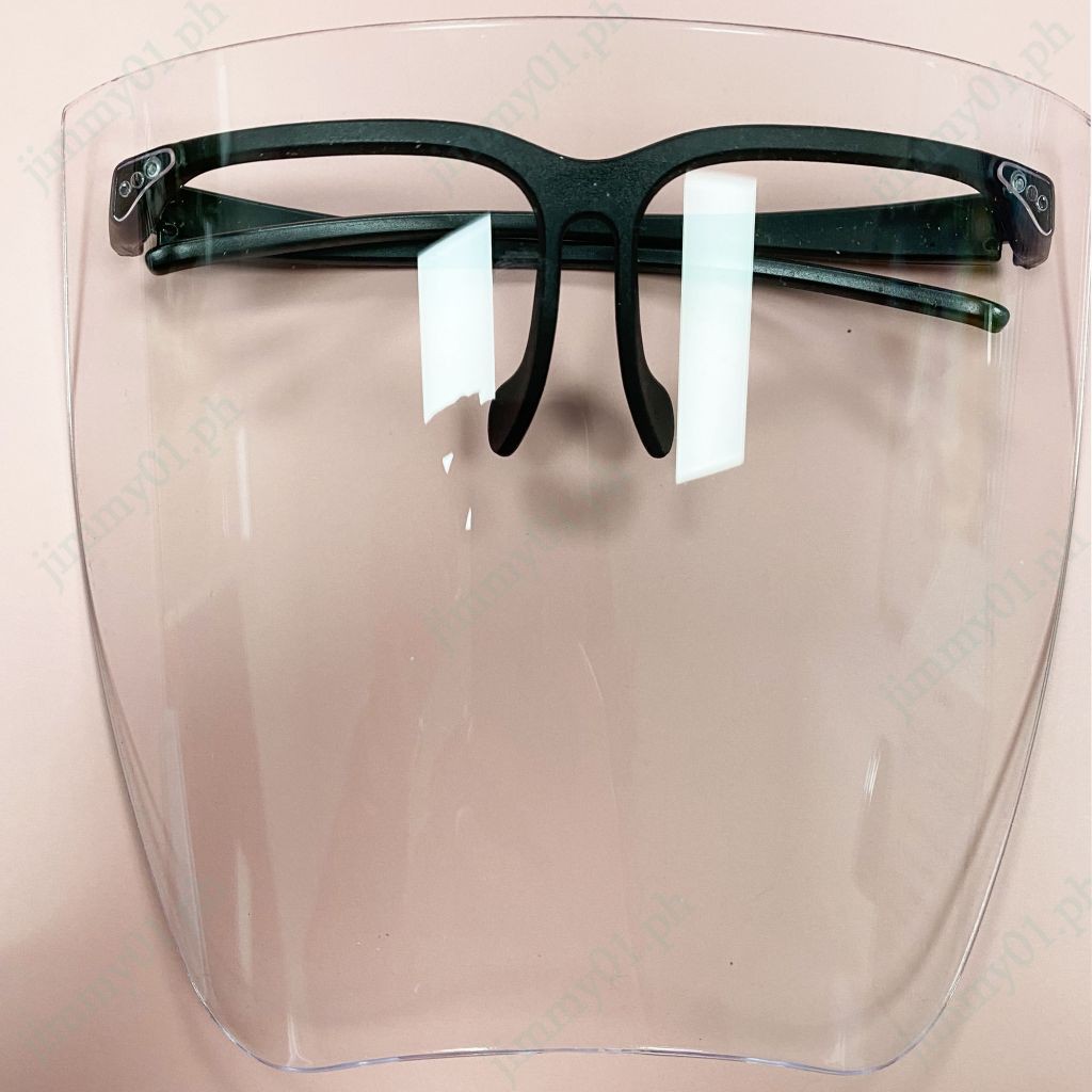 Unisex face shield eye Shield Visor Wrap Shield Large Mirror Sun Glasses Half Face Shield Guard Protector Face mask goggles