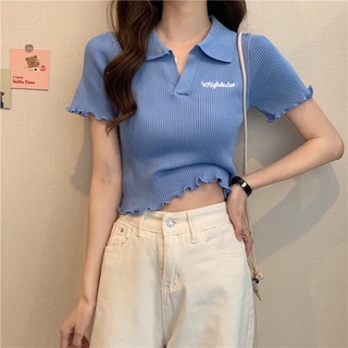 Áo len ngắn croptop siêu xinh