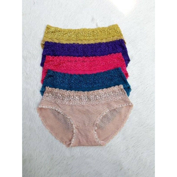 Quần lót su Vic thông hơi cạp ren 8622