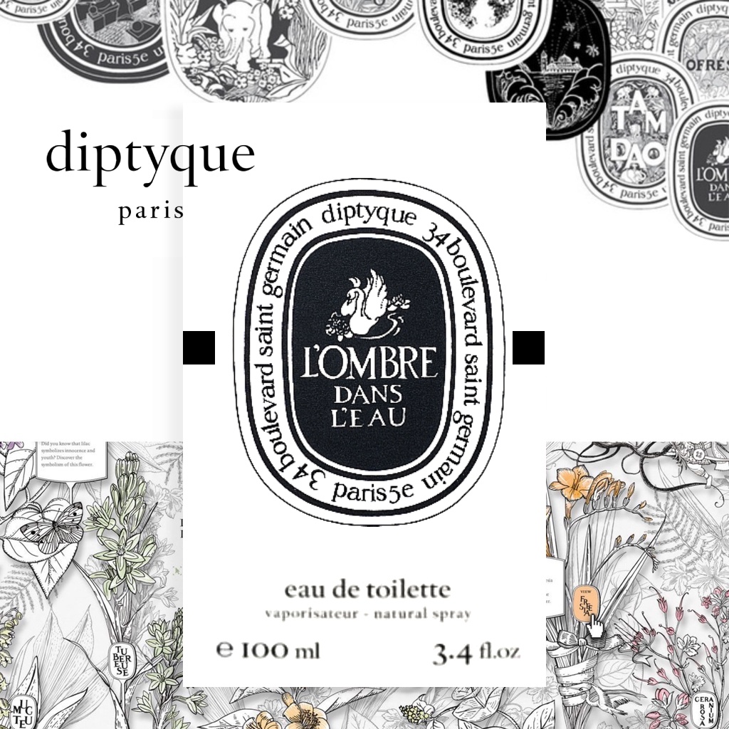 ⚜️ Nước Hoa Diptyque L'ombre Dans L'eau Edt 100Ml