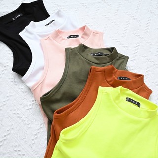 [HìnhThật]Áo Thun Gân Ba lỗ Croptop