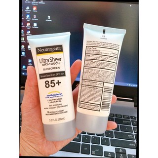 KEM CHỐNG NẮNG NEUTROGENA ULTRA SHEER DRY TOUCH SUNSCREEN SPF 85 PA +++