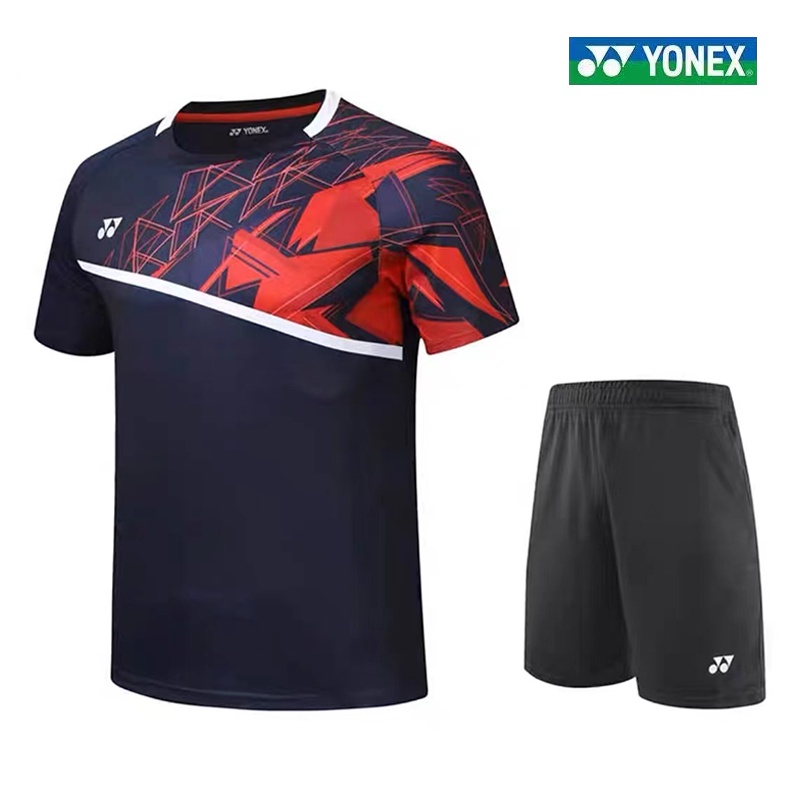 Bộ Quần Áo Tập Cầu Lông Tay Ngắn Nhanh Khô Yonex Thời Trang Cho Nam Và Nữ 6050