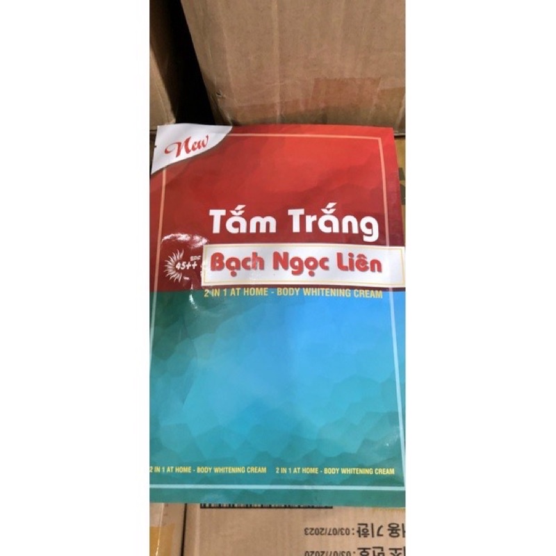 tắm trắng bạch ngọc liên dạng gói 130gr