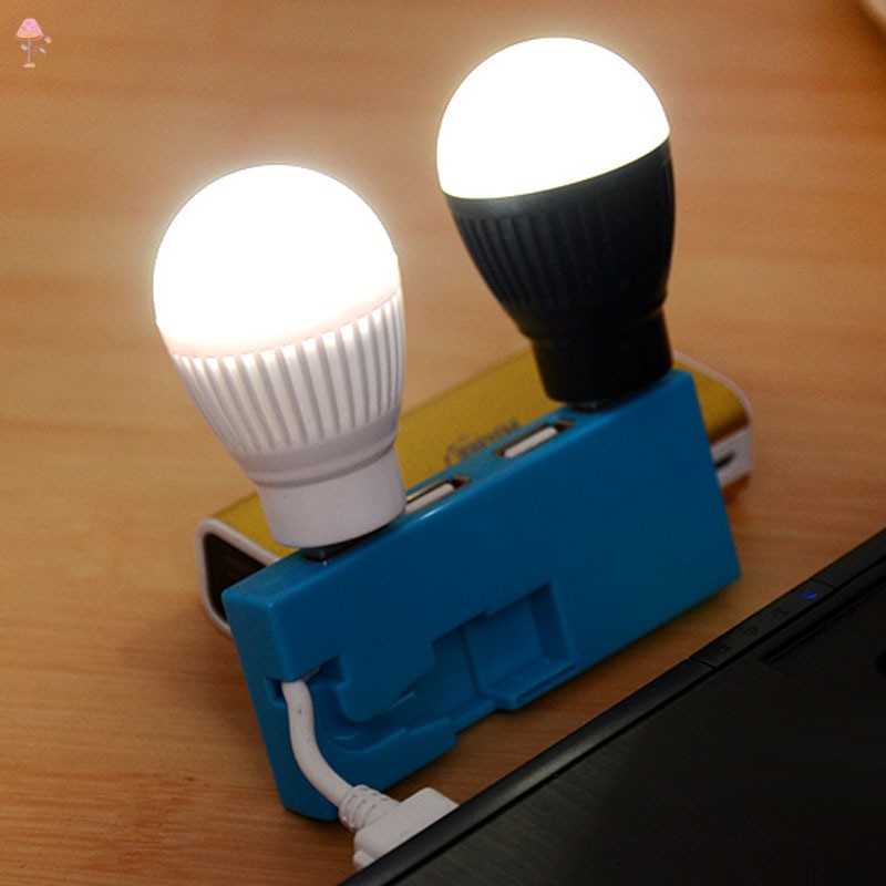 Bóng đèn LED mini 5V 5W tiết kiệm năng lượng cho ổ cắm USB
