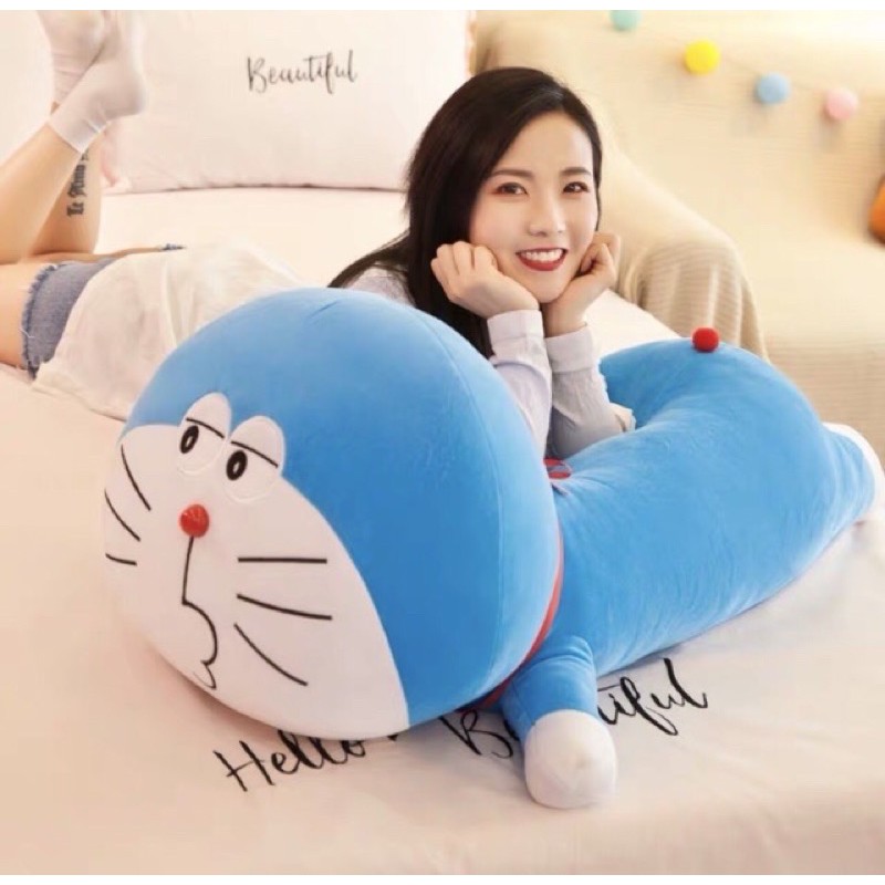 Gấu bông DORAEMON Chất Nhung Mềm Mịn hàng Nhập Khẩu