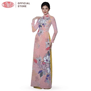 Vải Áo Dài Nữ Thái Tuấn Hoa Văn In ASBR533207DQU