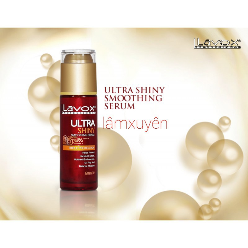 Serum Huyết Thanh dưỡng tóc Lavox 60 ml