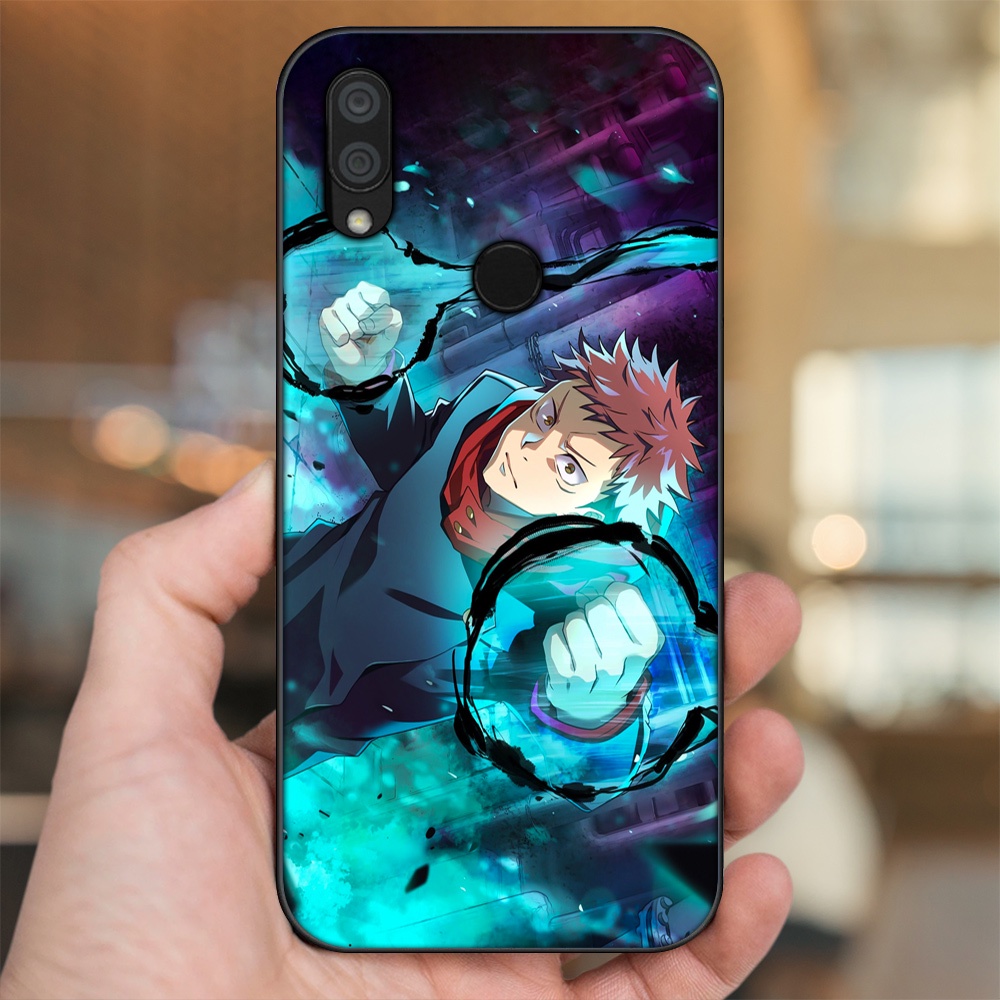Ốp lưng Xiaomi Redmi 7 viền đen in hình Yuji Jujutsu Kaisen