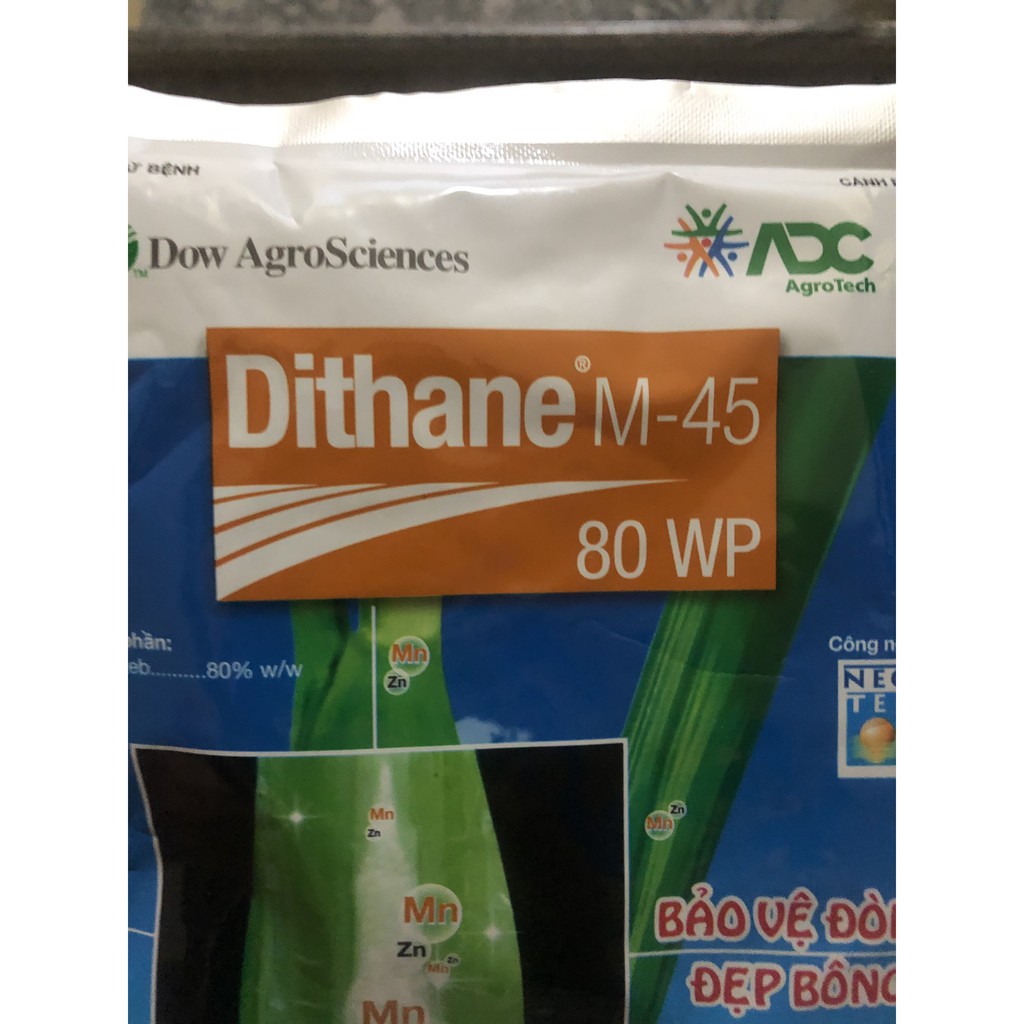 Chế phẩm trừ nấm bệnh, thối nhũn cây trồng cao cấp Dithane M45 gói 250g