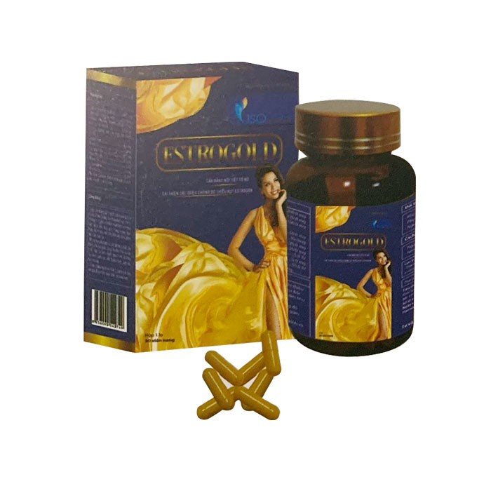 Estrogold - Hỗ trợ tăng tiết nội tiết tố, giữ mãi tuổi xuân (Hộp 30 viên)