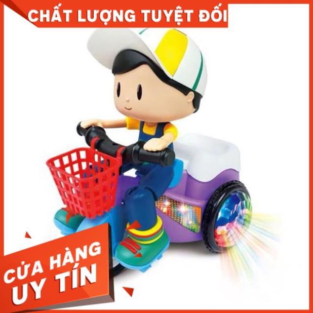 [XẢ KHO] [HOT] ĐỒ CHƠI EM BÉ ĐI XE ĐẠP CÓ NHẠC BÁNH XE PHÁT SÁNG (GIÁ TỐT)