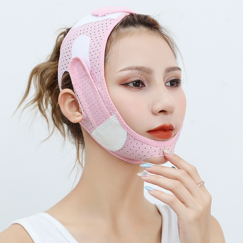 Đai đeo thon gọn khuôn mặt tạo cằm chữ v đàn hồi thoáng khí tiện lợi