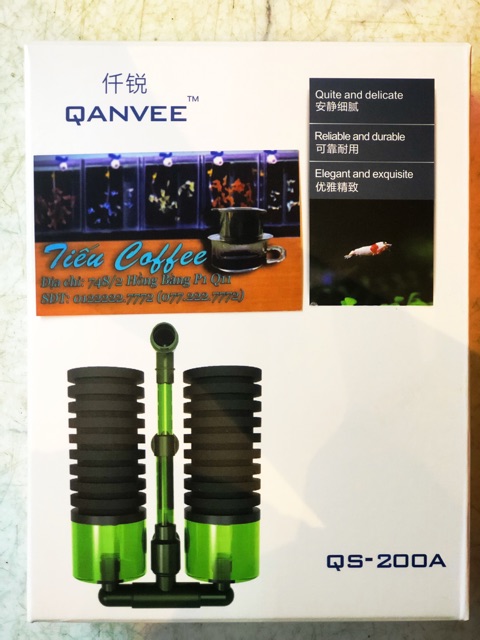 Lọc vi sinh cao cấp Qanvee QS-200A