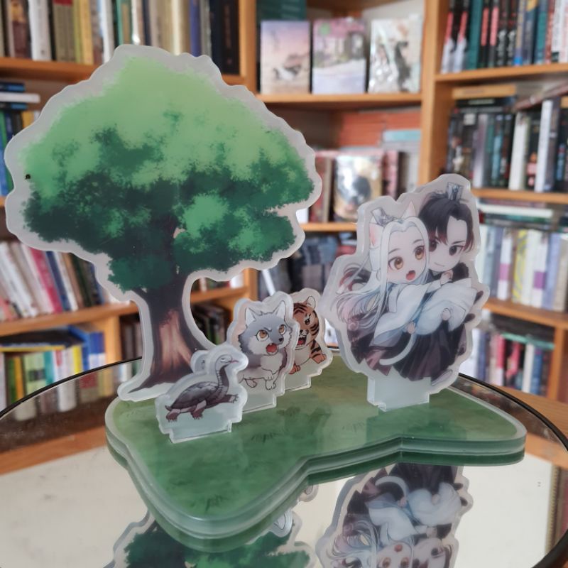 Bộ standee 6 mảnh “Một ngày ở Ốc Vân Tông”