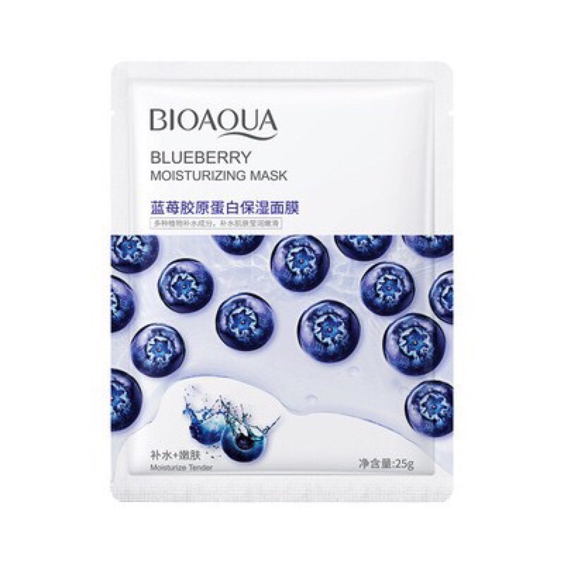 Mặt nạ giấy chiêt xuất Hoa quả Bioaqua dưỡng da 25ml | BigBuy360 - bigbuy360.vn