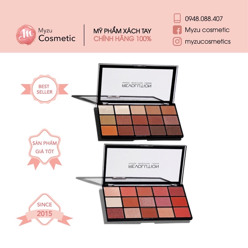 Bảng mắt Makeup Revolution Reloaded