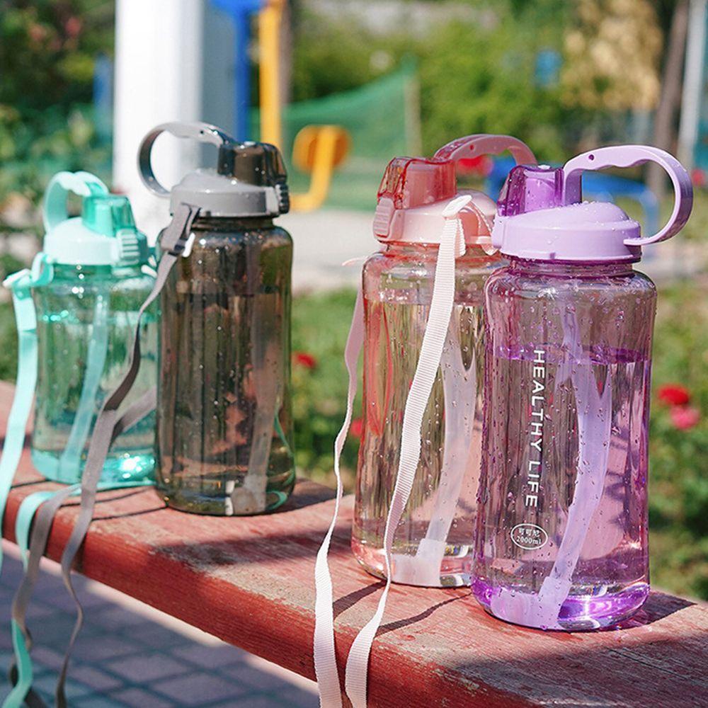 PISTA Bình Nước Dung Tích 1500ml 2000ml Có Ống Hút Tiện Lợi