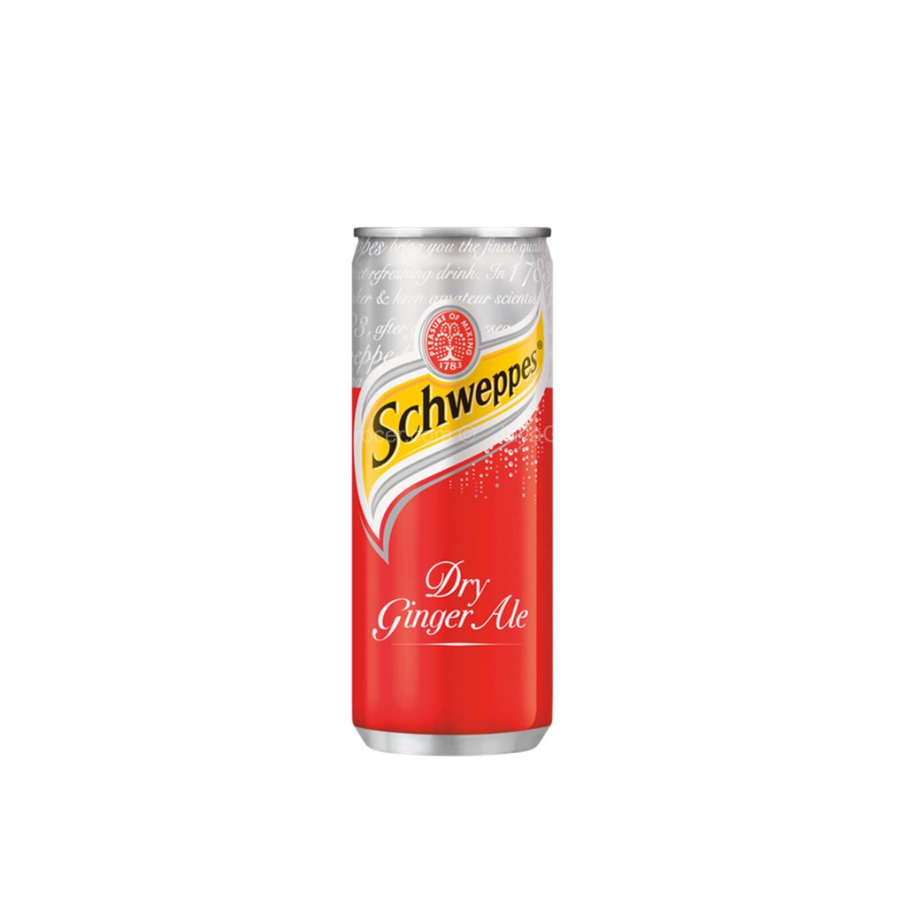 Nước gừng & Dry Ginger Ale Schweppes 330ml