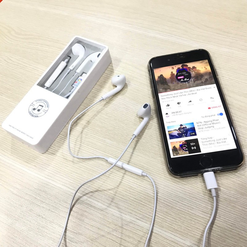 Tai Nghe Iphone Bắt Bluetooth (Ver 2) Bảo Hành 12 Tháng Tương Thích Với Dòng IP 7/8/7 Plus/8 Plus/X/Xsmax/11promax | BigBuy360 - bigbuy360.vn