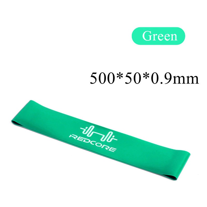 Bộ 6 dây đàn hồi kháng lực miniband tập mông Redcore Chính Hãng