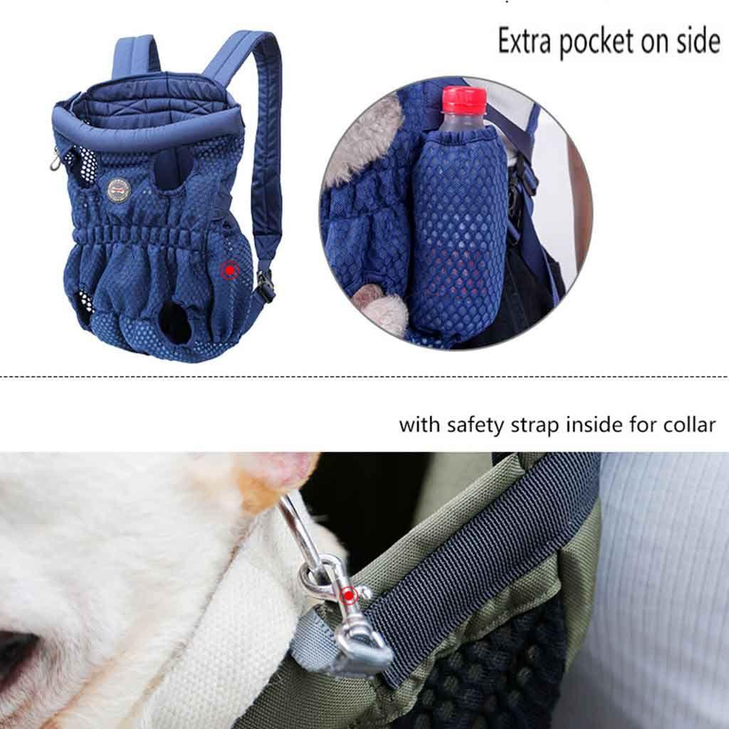 PRESTON Ba Lô Địu Thú Cưng Đeo Trước Ngực Bằng Vải Oxford Gọn Nhẹ Thoáng Khí