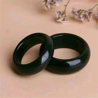 Nhẫn Đính Đá Sapphire Đen Hình Cờ Lê Cho Cặp Đôi
