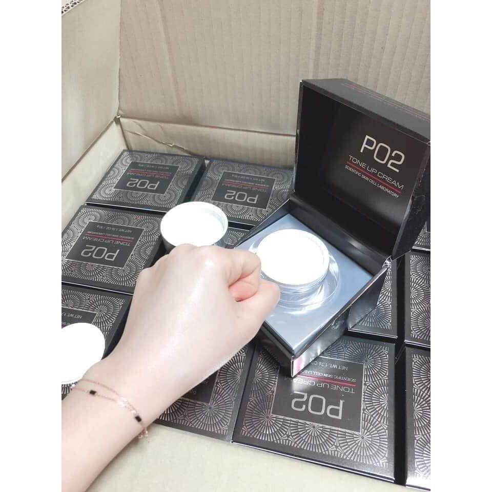 KEM PO2 SAMPLE❤FREESHIP❤KEM VÁNG SỮA PO2 TONE UP CREAM