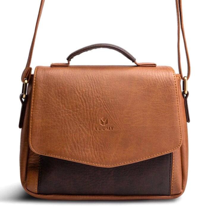 Túi Xách Da Đeo Chéo Hình Hộp Chữ Nhật