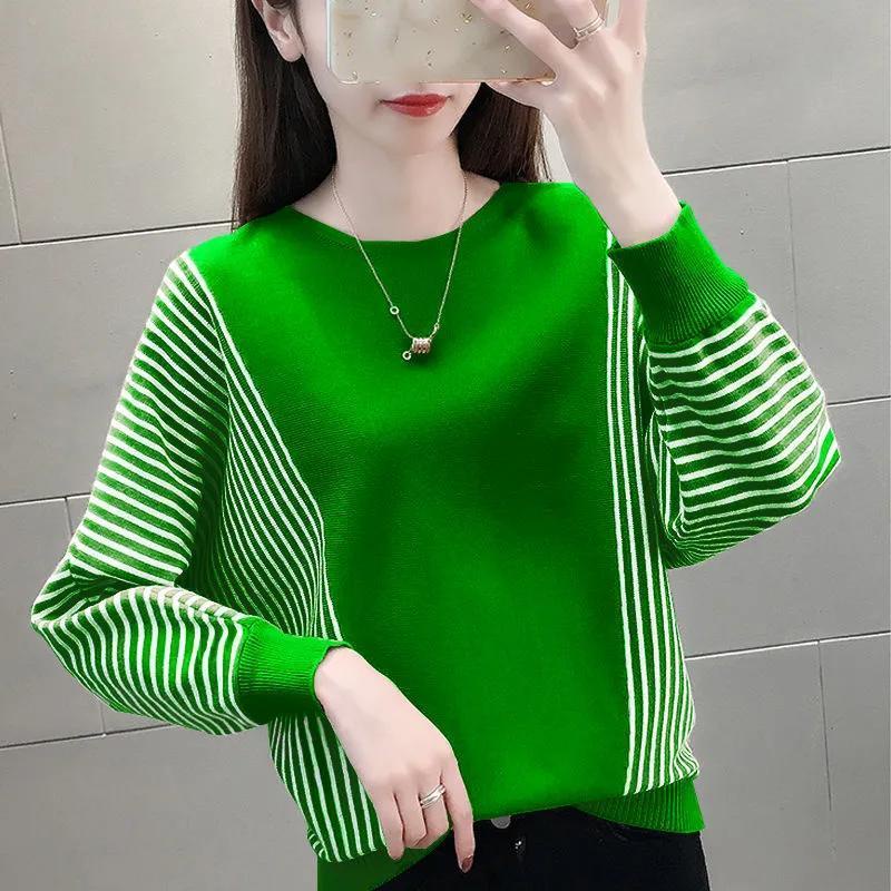 Áo Dệt Kim Tay Cánh Dơi Thiết Kế Dáng Rộng Thoải Mái