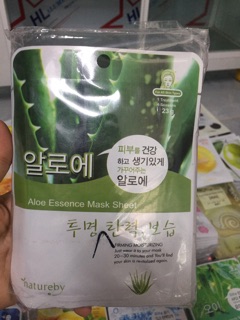 Combo 5 Mặt nạ giấy Natureby Essence Mask Sheet
