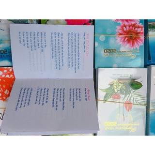 [SIÊU SALE] COMBO 10 quyển lịch cầm tay 2020