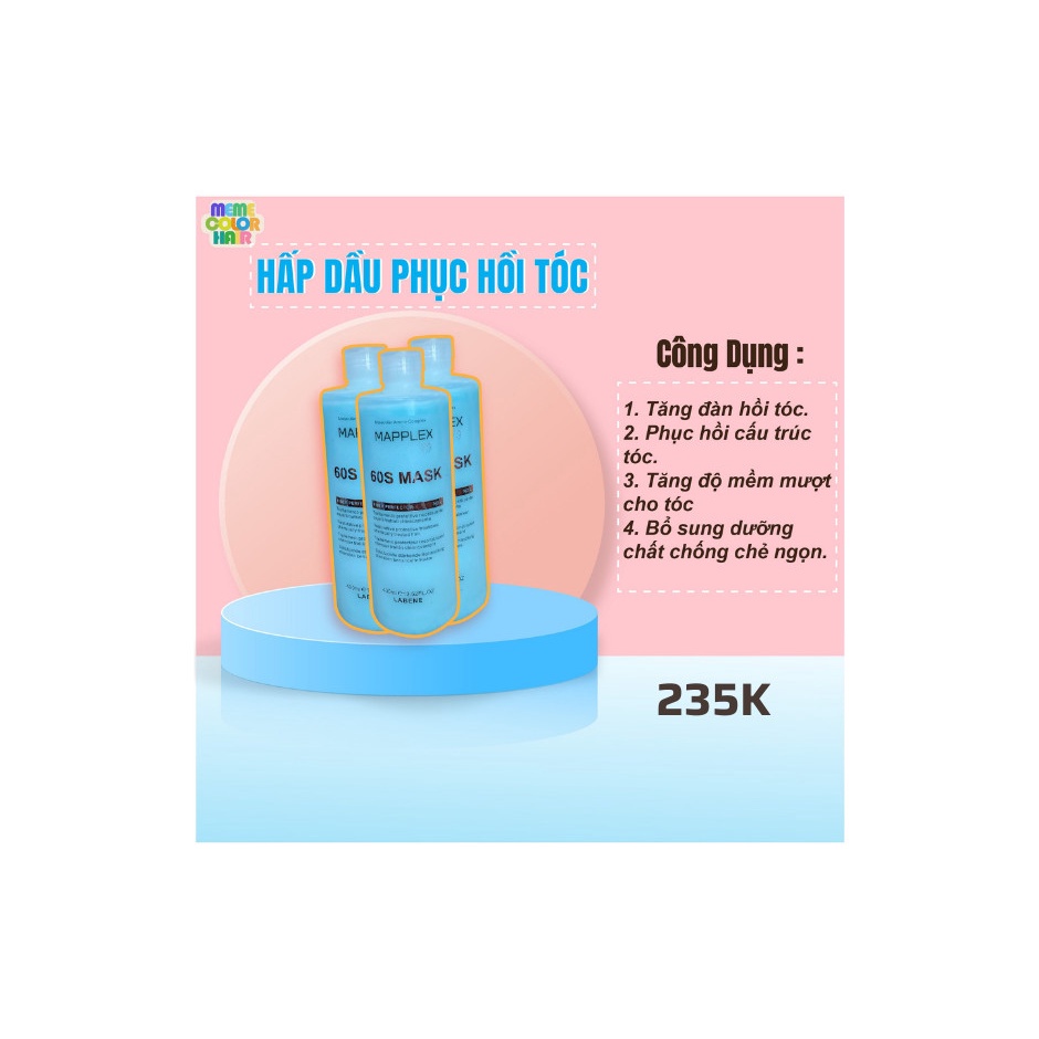 Hấp Dầu Dành Cho Tóc Hư Tổn [ Hấp Phục Hồi ]