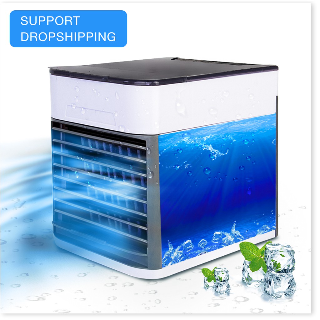 Máy Điều Hoà Mini Arctic Air , Công suất 10W, Dung tích bình chứa 750ml, Làm mát cực nhanh bằng công nghệ Ion không khí
