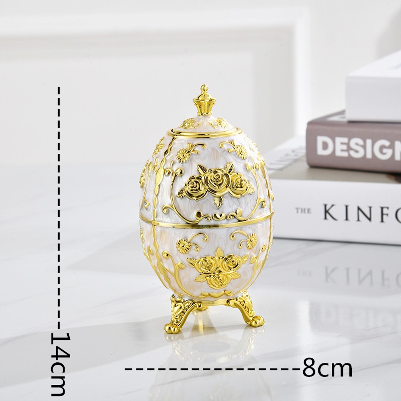 Hộp đựng tăm phong cách Châu âu retro thiết kế thông minh hoa văn tinh xảo