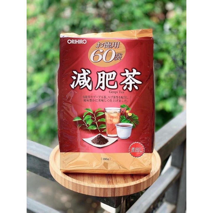 Trà Giảm Mỡ Bụng Genpi Tea Orihiro Nhật Bản 60 gói