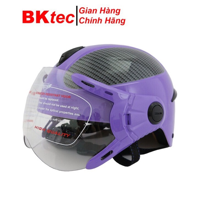 Mũ bảo hiểm Bktec chính hãng - tặng kèm bộ ốc tai dự phòng 2 bên