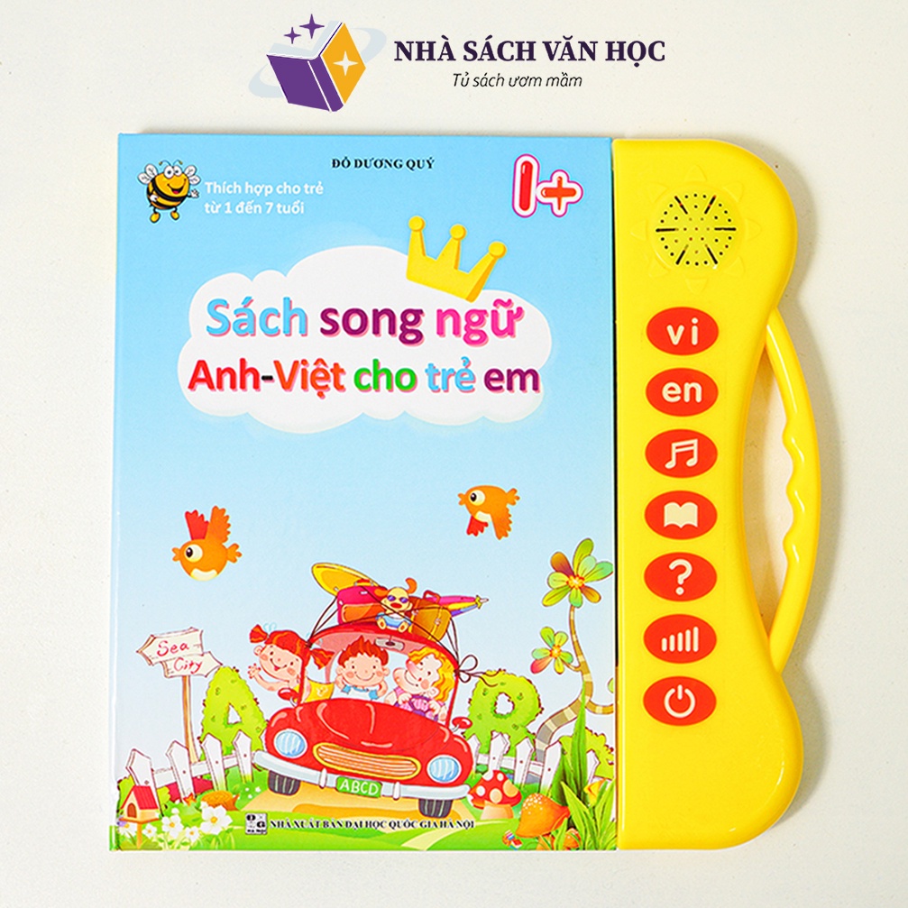 Sách Nói Điện Tử Song Ngữ Anh-Việt Giúp Trẻ Học Tốt Tiếng Anh Dành Cho Trẻ Từ 1-7 Tuổi - Phiên Bản Mới Nhất