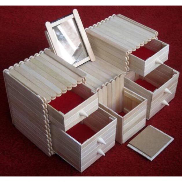 Bó 100 que kem gỗ làm đồ handmade, đồ giáo dục Montessori
