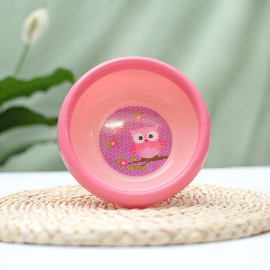 Chén bát ăn dặm cơm an toàn chống trượt lót cao su cho bé UPASS Thái Lan chính hãng