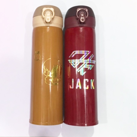 bình nước 2 lớp jack B2DC25 j97 dễ thương cute hoạt hình 400-500ml