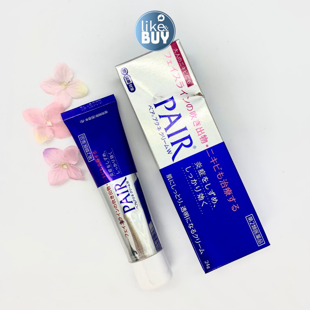 Kem chấm mụn Pair Acne Cream giảm mụn, ngừa thâm Nhật Bản 24g - hàng nội địa Nhật