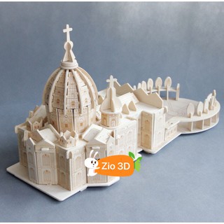 Mô hình lắp ráp gỗ 3D Thánh đường Thánh Phedro