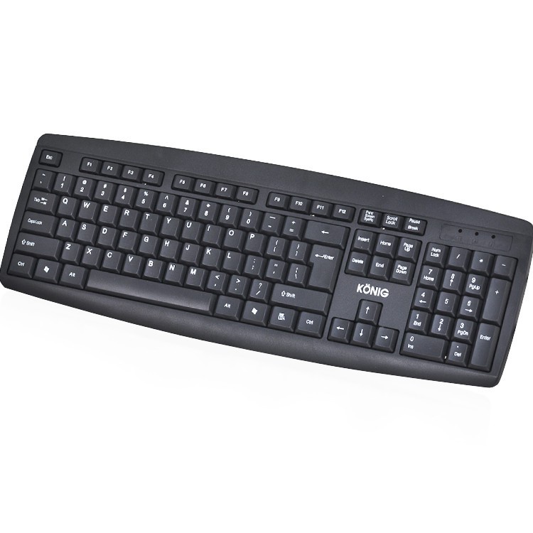 Bàn Phím Máy Tính Có Dây KONIG KB318 - Bàn Phím Văn Phòng