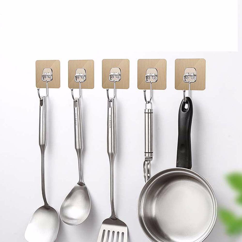 Giá Đỡ Treo Chìa Khóa / Khăn Tắm Bằng Thép Không Gỉ Gắn Tường Tiện Dụng Cho Nhà Bếp