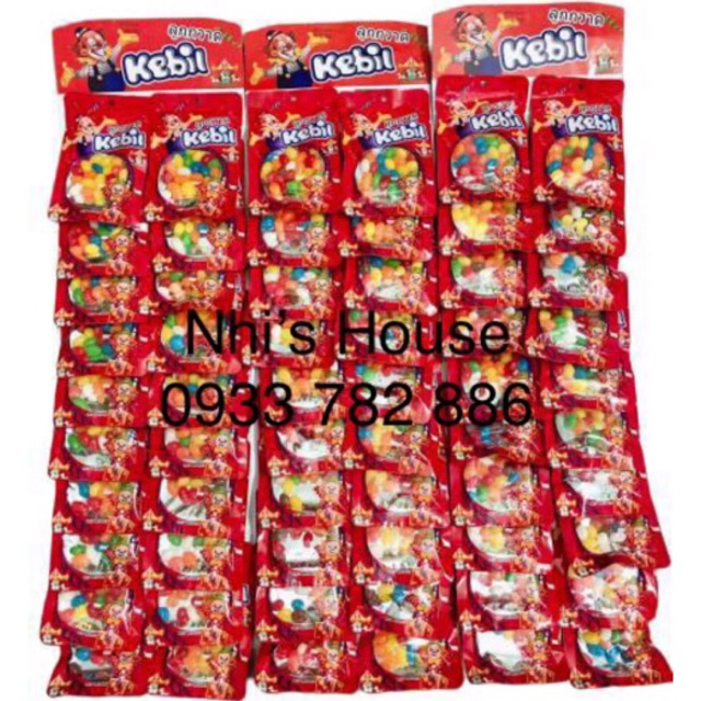 KẸO DẺO TRÁI CÂY KEBIL THÁI LAN 45Gr (20 gói)