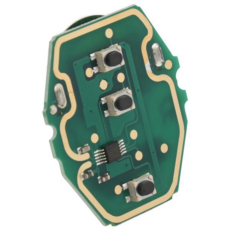 Set 10 Chìa Khóa Điều Khiển Từ Xa 3 Nút Cho BMW E38 E39 E46 EWS System ASK 433MHz 315MHz PCF7935AA