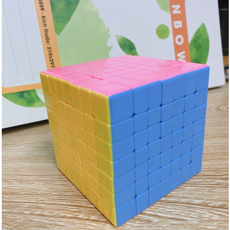 Rubik 7x7x7 xoay trơn cực bền, an toàn cho trẻ nhỏ,phát triển chí não, giảm stress