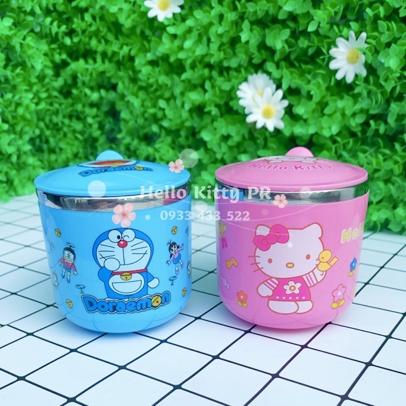 Ca ly inox Hello Kitty Doremon Doraemon